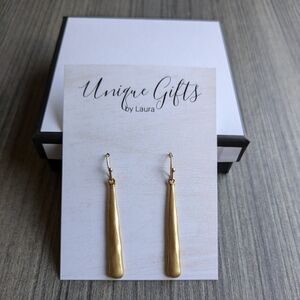 Riley Skinny Teardrop Earrings
